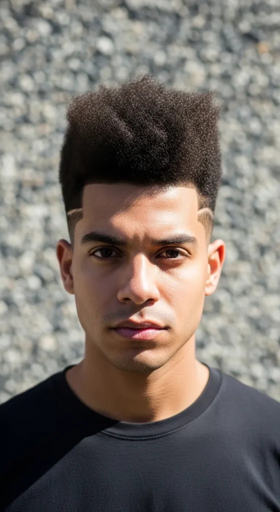 Afro-Mohawk-Fade