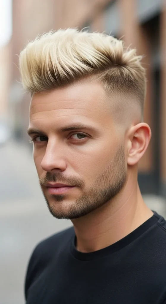 blonde-mohawk-fade