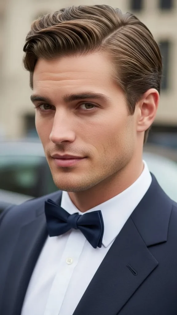 Classic-Wavy-Side-Part