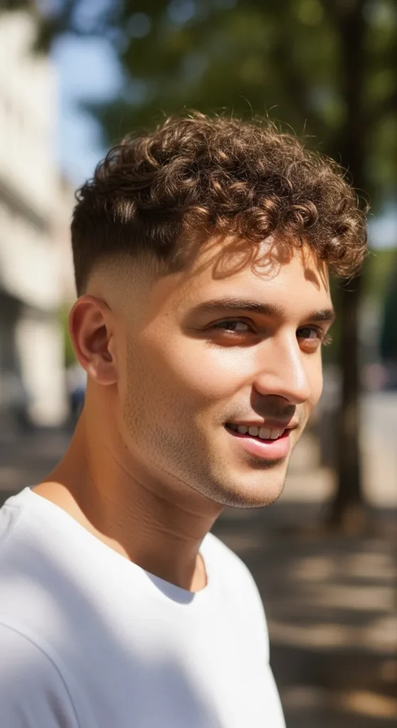 Curly-Crop-Fade