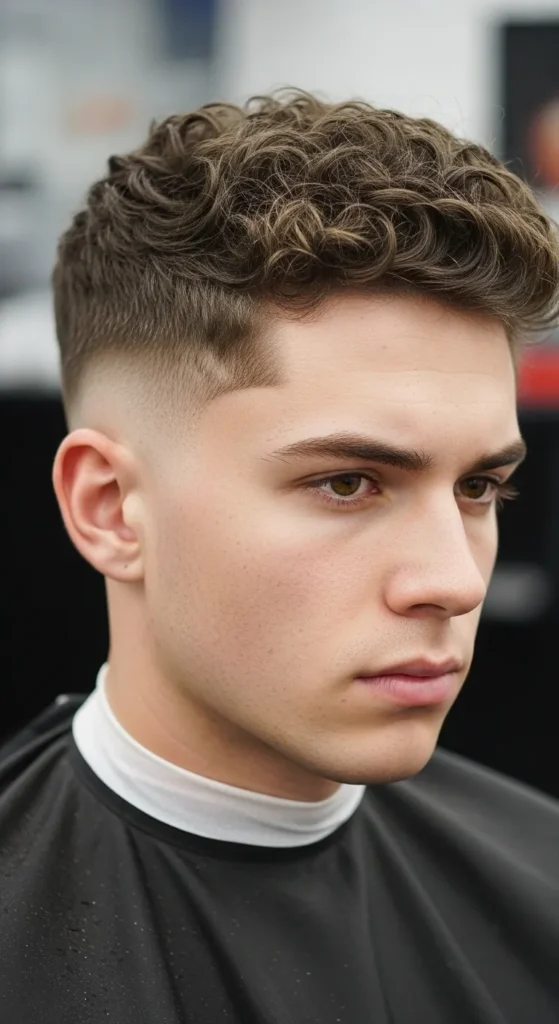 Defined-Edge-Curly-Fade