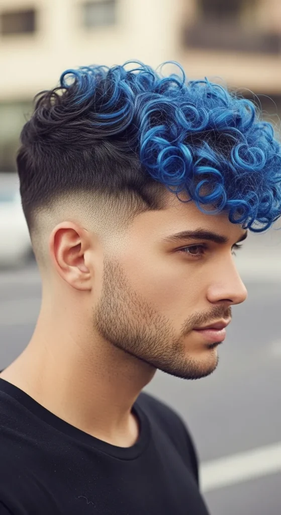 Dyed-Tip-Curls