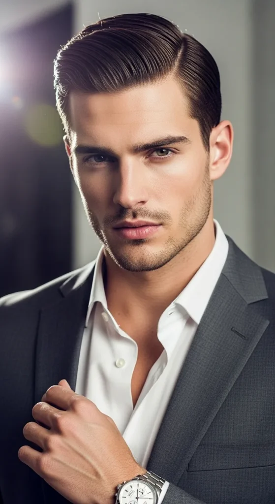 short-slick-back