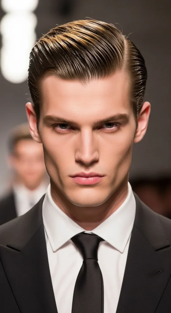 slick-back-with-highlighted-tips