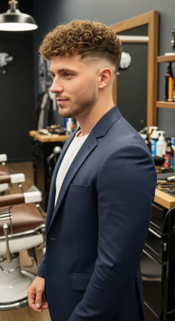 Tight-Curls-with-Skin-Fade
