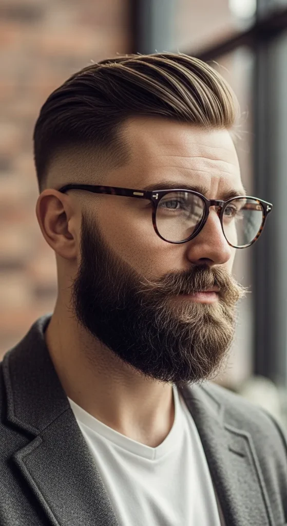 undercut-fade-with-thick-beard