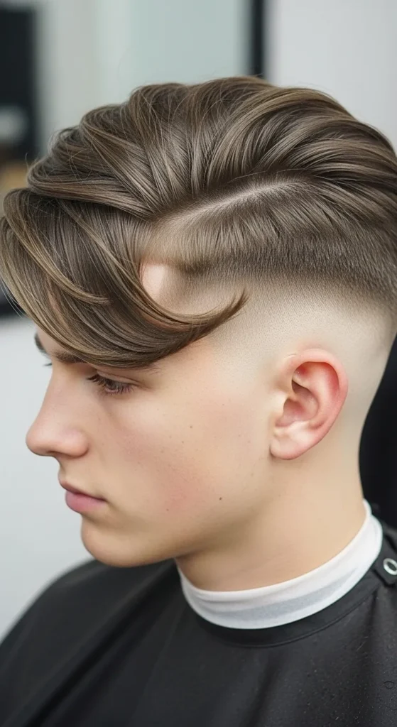 undercut-with-side-sweep