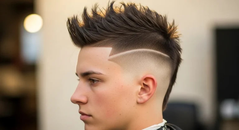 Mohawk-Fade-Hairstyle Ideas