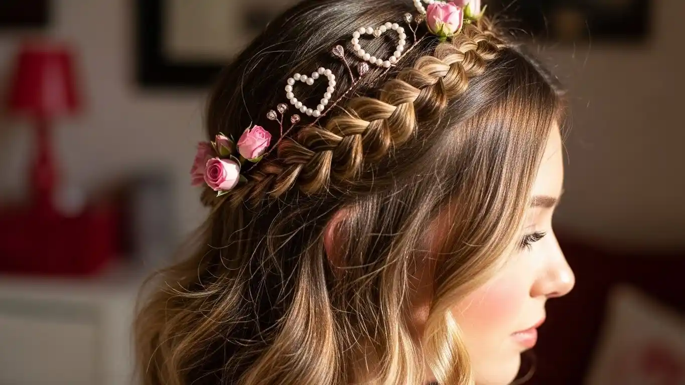 15 Feminine Valentine’s Day Hairstyles for Every Occasion 1 feminine-valentines-day-hairstyle