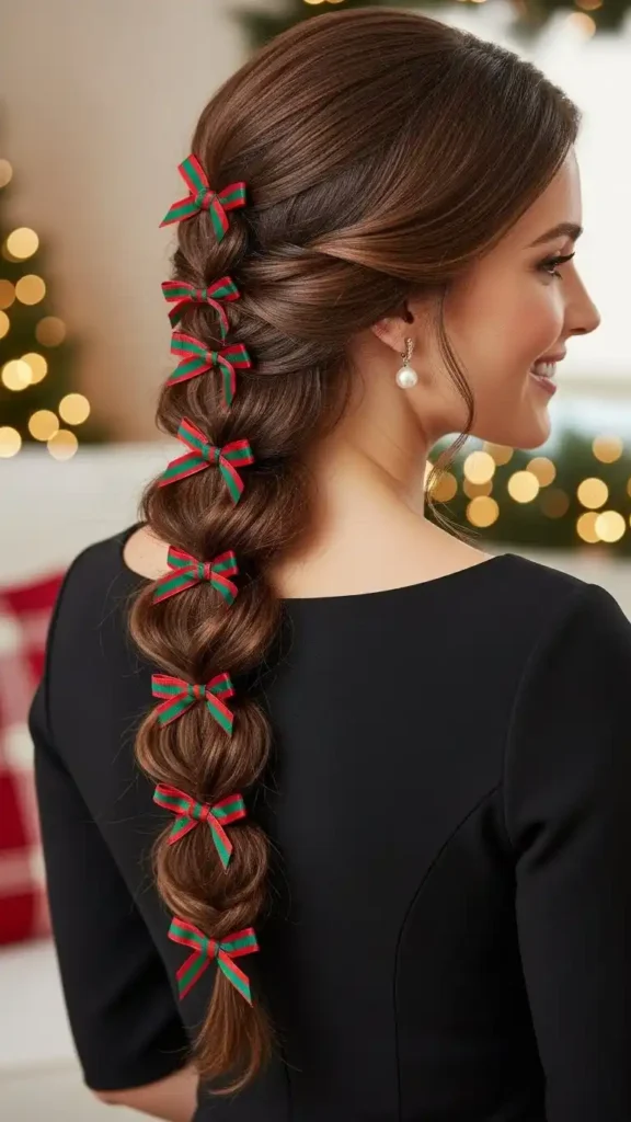 holiday-bow-tie-braid