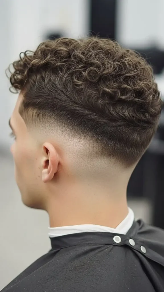 Low-Skin-Fade-with-Defined-Curls-on-Top