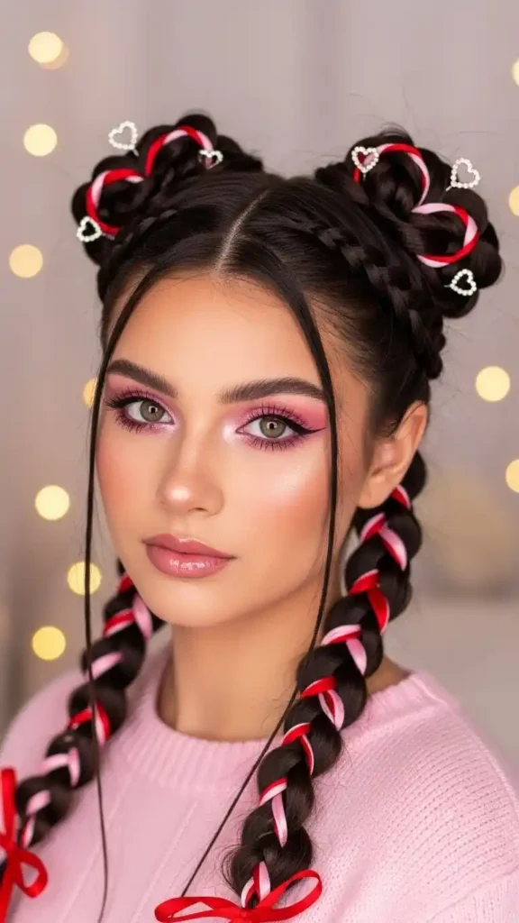 double-french-braids
