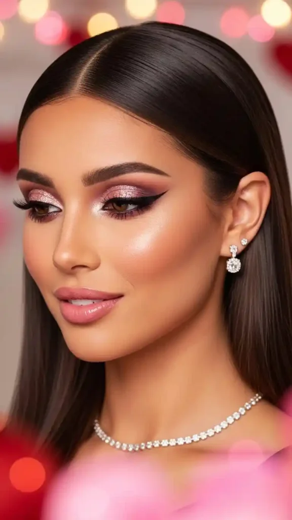 sleek-straight-hair-with-middle-part