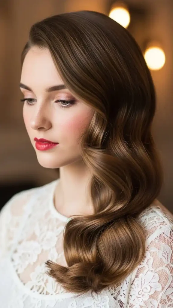 15 Feminine Valentine’s Day Hairstyles for Every Occasion 15 vintage-waves