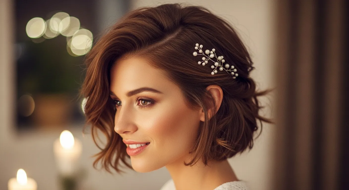 15 Valentine Hairstyles for Short Hair That Look Romantic and Chic 1 valentine-hairstyles-for-short-hair