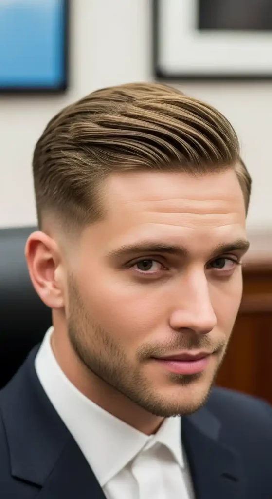 15+ Top Business Haircuts for Men That Look Polished and Smart 2 classic-taper-cut
