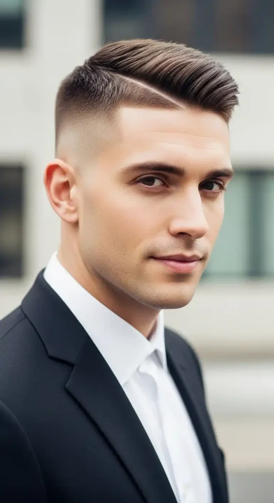 15+ Top Business Haircuts for Men That Look Polished and Smart 12 clean-buzz-with-shape
