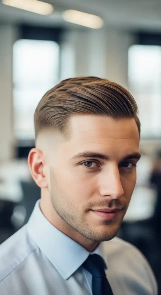 15+ Top Business Haircuts for Men That Look Polished and Smart 16 conservative-undercut