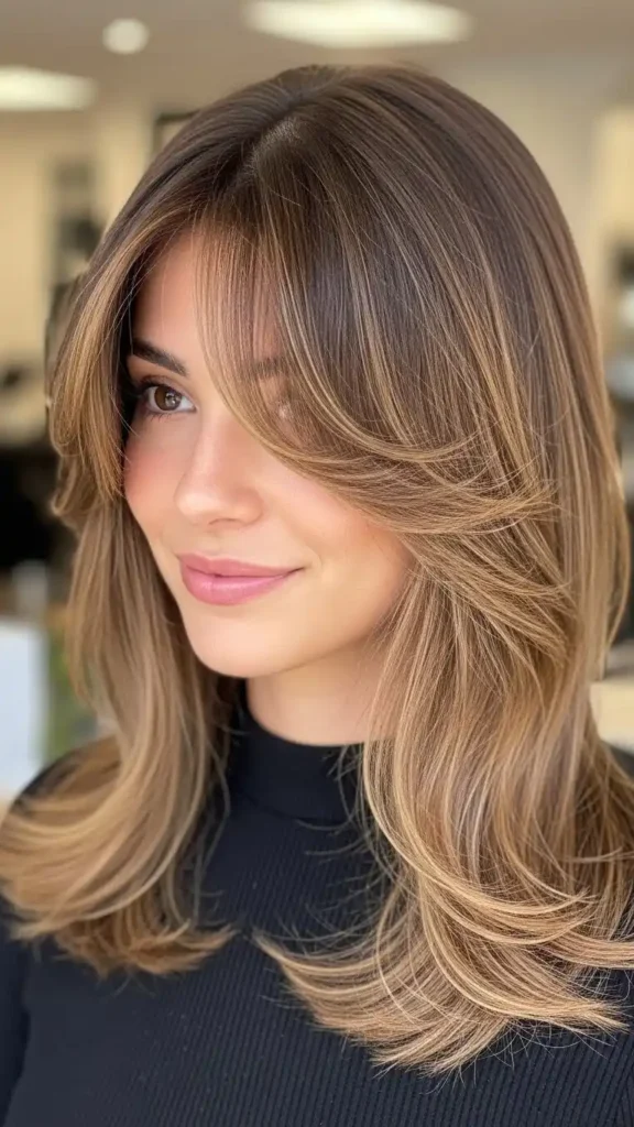 15+ Face-Framing Layers to Elevate Your Look Instantly 2 curtain-bangs-with-soft-layers