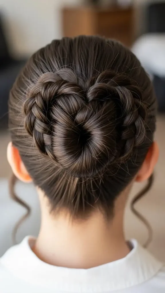 knotless-heart-bun