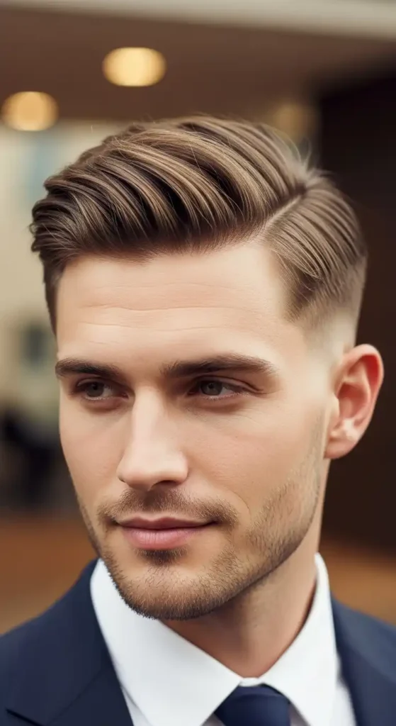 15+ Top Business Haircuts for Men That Look Polished and Smart 13 medium-length-business-cut