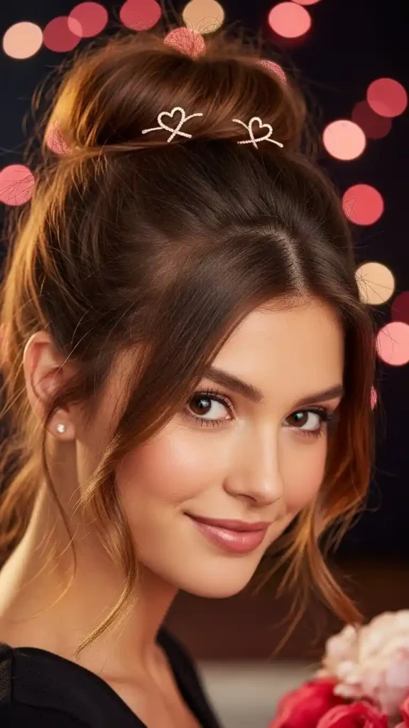 messy-bun-with-face-framing-strands