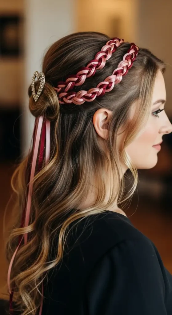 ribbon-weave-half-up