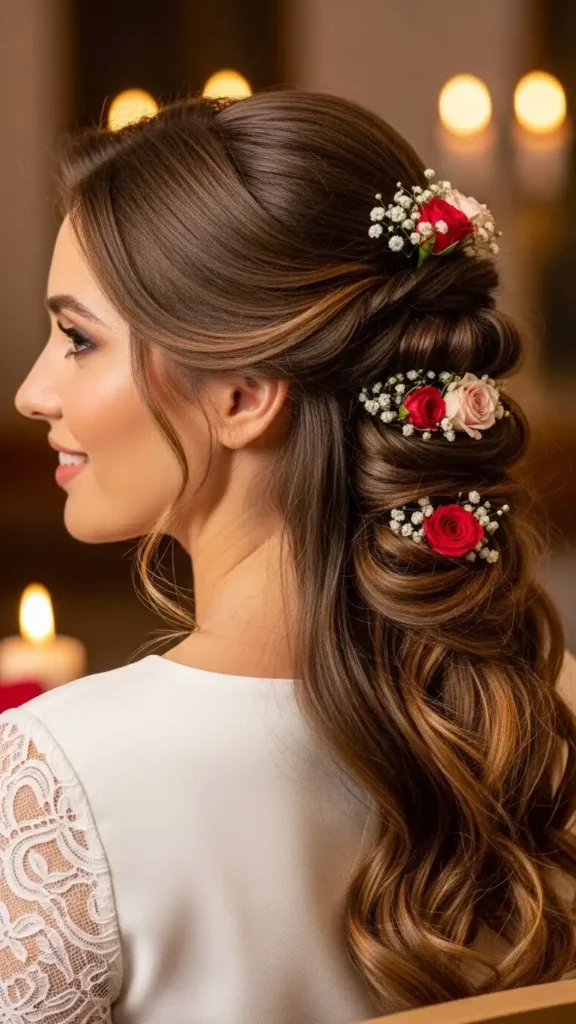 romantic-half-up-twist