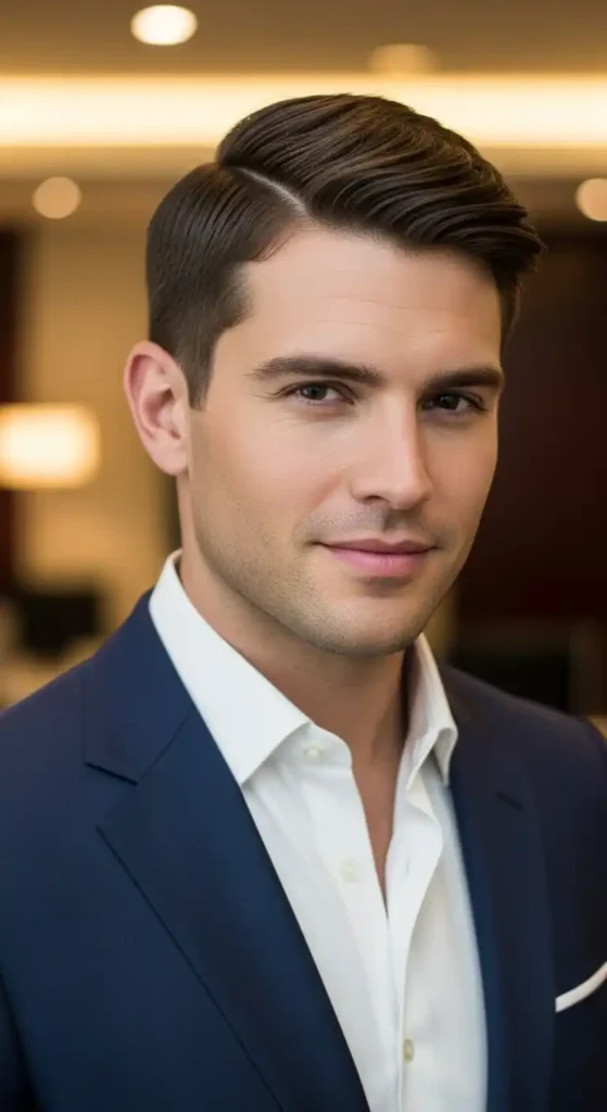 15+ Top Business Haircuts for Men That Look Polished and Smart 4 short-ivy-league-cut