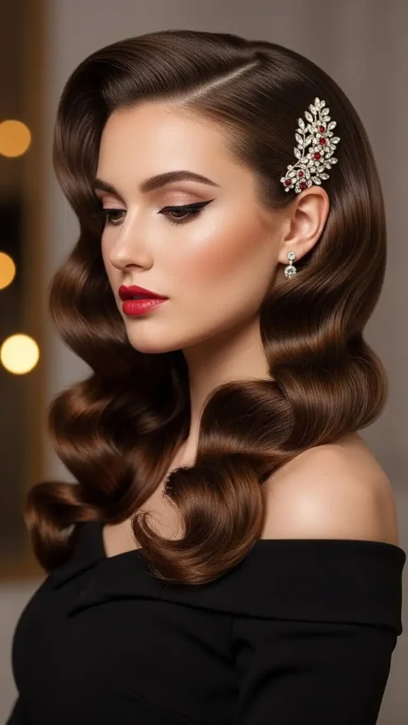 side-swept-old-hollywood-waves