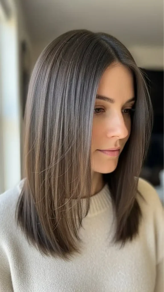 sleek-glass-hair-with-middle-part