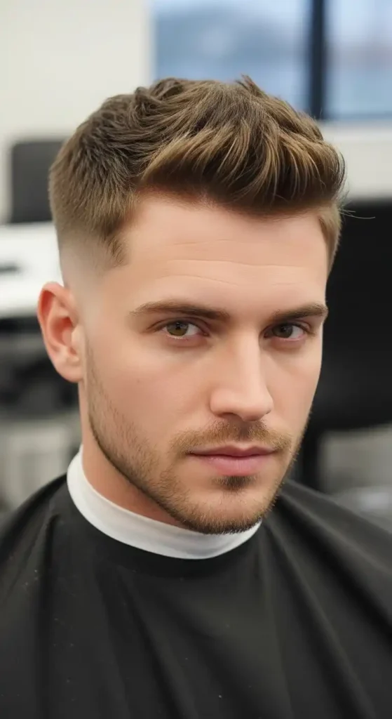 15+ Top Business Haircuts for Men That Look Polished and Smart 6 textured-business-crop
