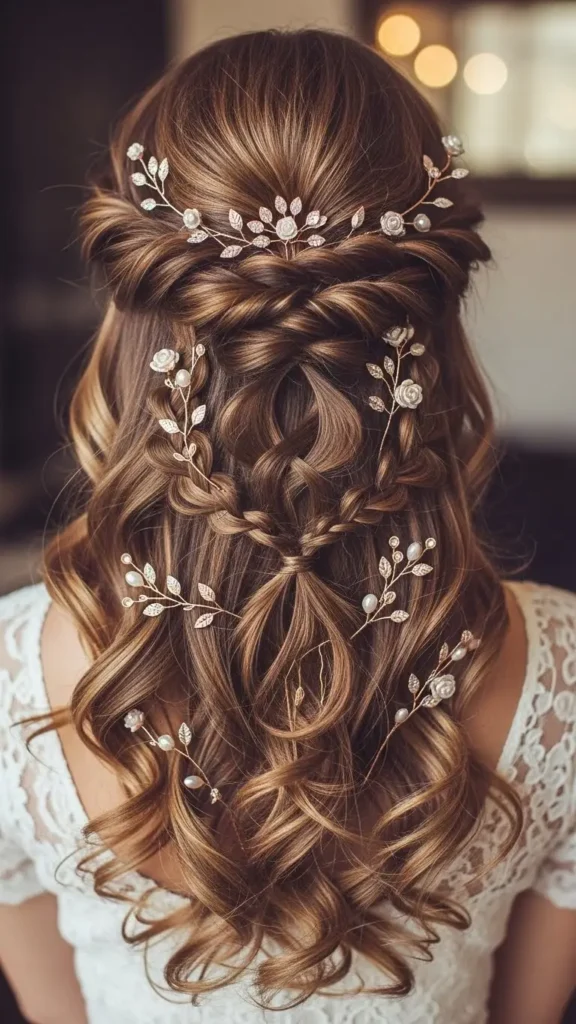 17 Gorgeous Valentine Date Night Hairstyle for Women to Try for a Romantic Look 12 twisted-fairytale-curls