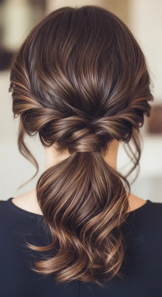 twisted-low-ponytail