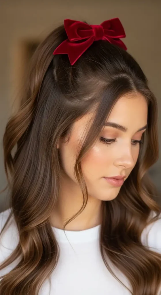 velvet-bow-half-pony-2