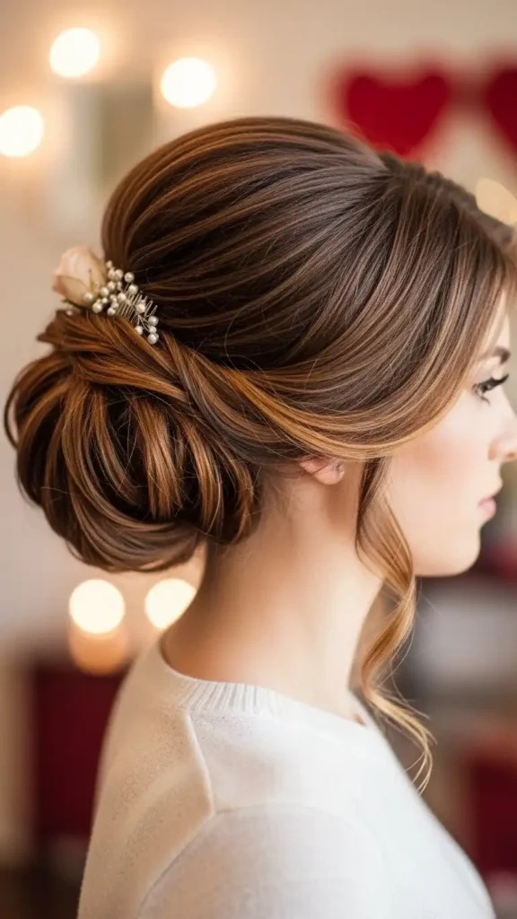 voluminous-low-chignon