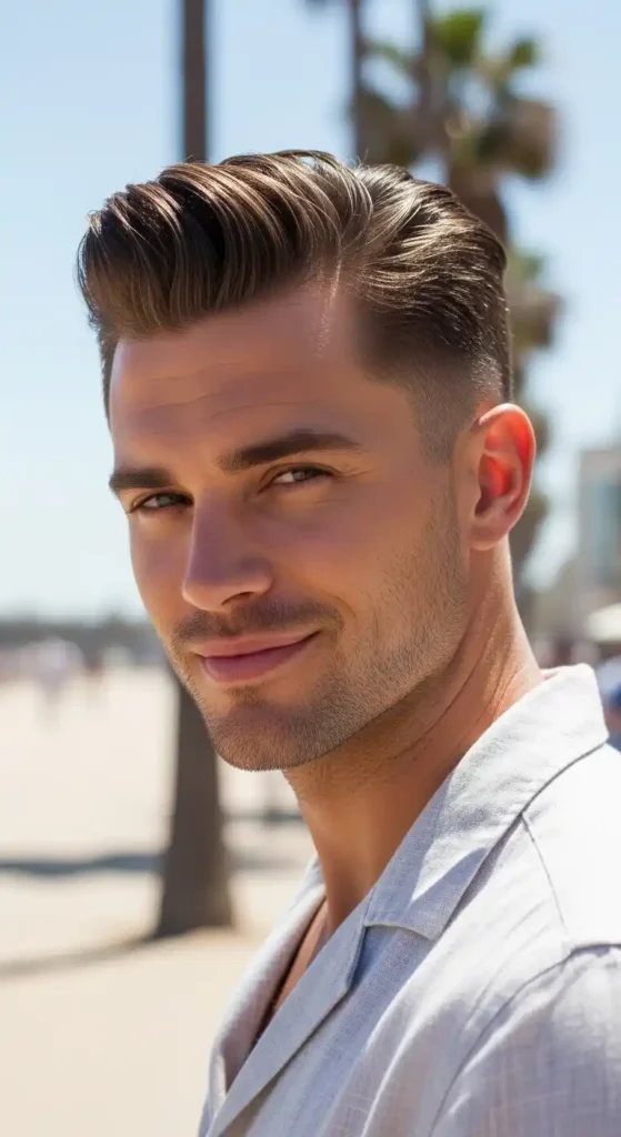 short-pompadour