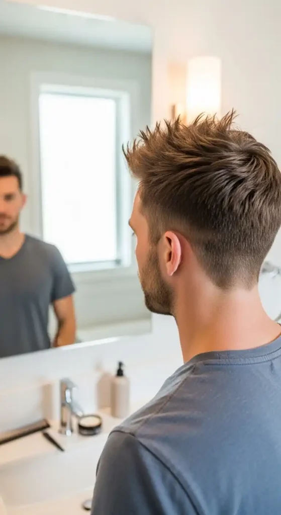 17 Easy Hairstyles for Busy Mornings You Can Style in Minutes 6 short-spiky-hair