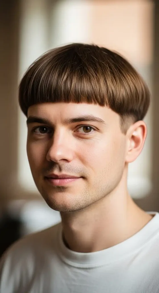 18 Low-Maintenance Men's Hairstyles That Require Minimal Styling 10 bowl-cut