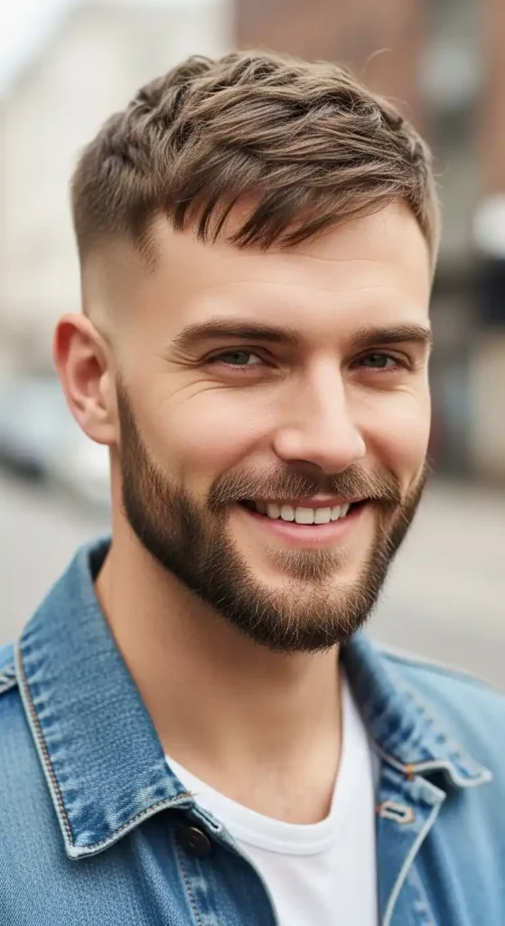 19 Low-Maintenance Haircut Ideas for Men to Look Stylish Every Day 6 rench-crop