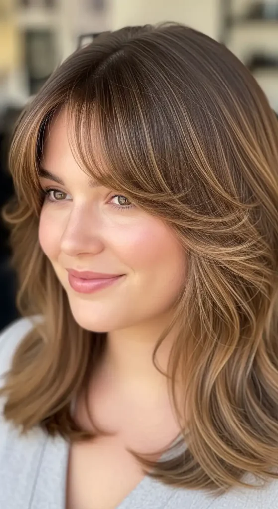 medium-length-hair-with-layers-and-curtain-bangs