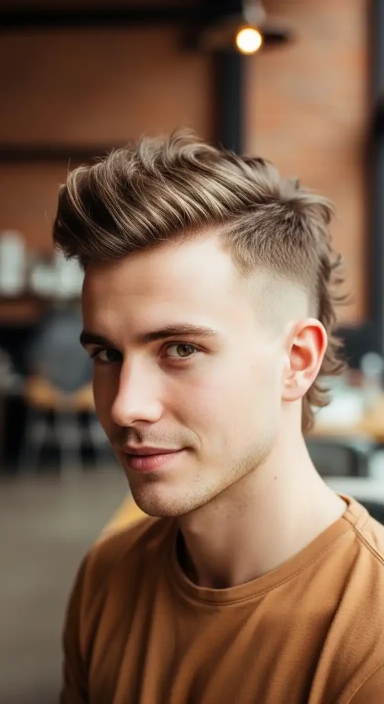 18 Low-Maintenance Men's Hairstyles That Require Minimal Styling 11 mohawk