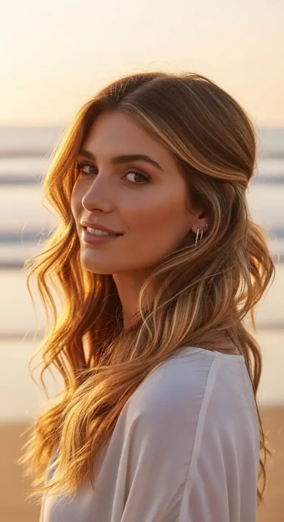 16 Beach Waves Hairstyles for Women to Try for a Fresh New Look 6 romantic-long-beachy-waves