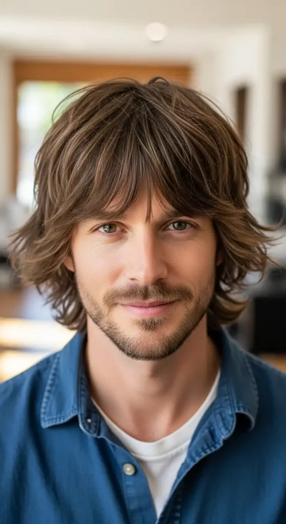 18 Low-Maintenance Men's Hairstyles That Require Minimal Styling 12 shag-haircut