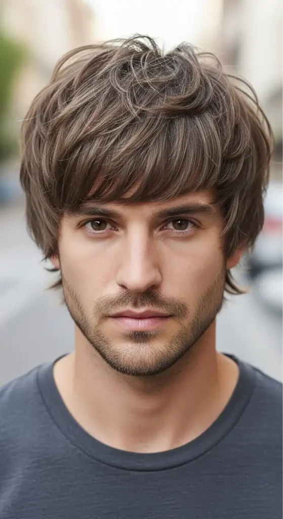19 Low-Maintenance Haircut Ideas for Men to Look Stylish Every Day 21 shaggy-crop