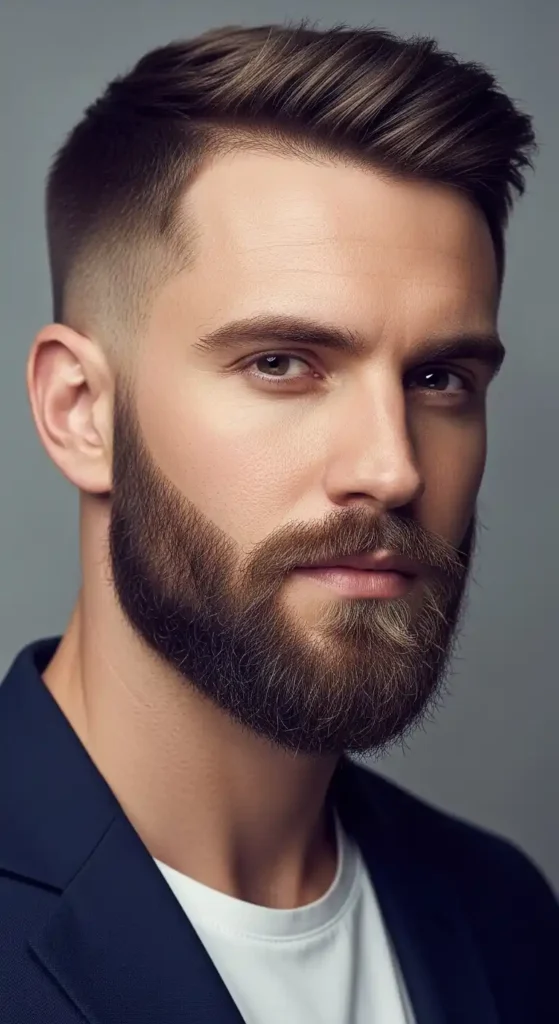 short-beard-with-sharp-edges