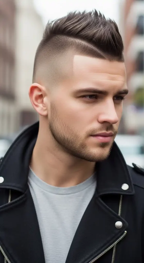 19 Low-Maintenance Haircut Ideas for Men to Look Stylish Every Day 20 short-mohawk