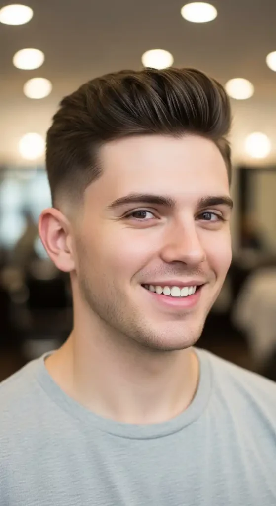 19 Low-Maintenance Haircut Ideas for Men to Look Stylish Every Day 9 short-quiff