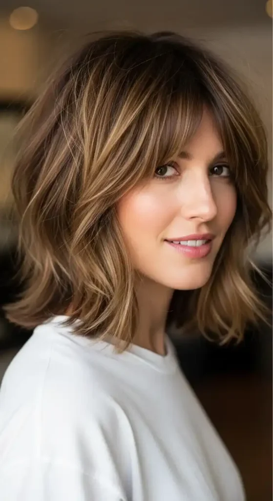 shoulder-length-shag