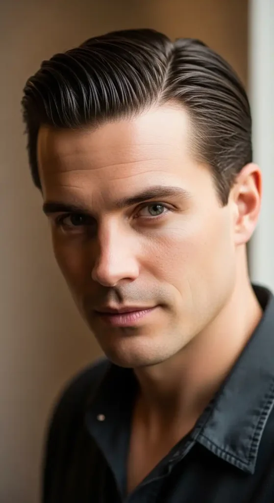 18 Low-Maintenance Men's Hairstyles That Require Minimal Styling 18 slick-back